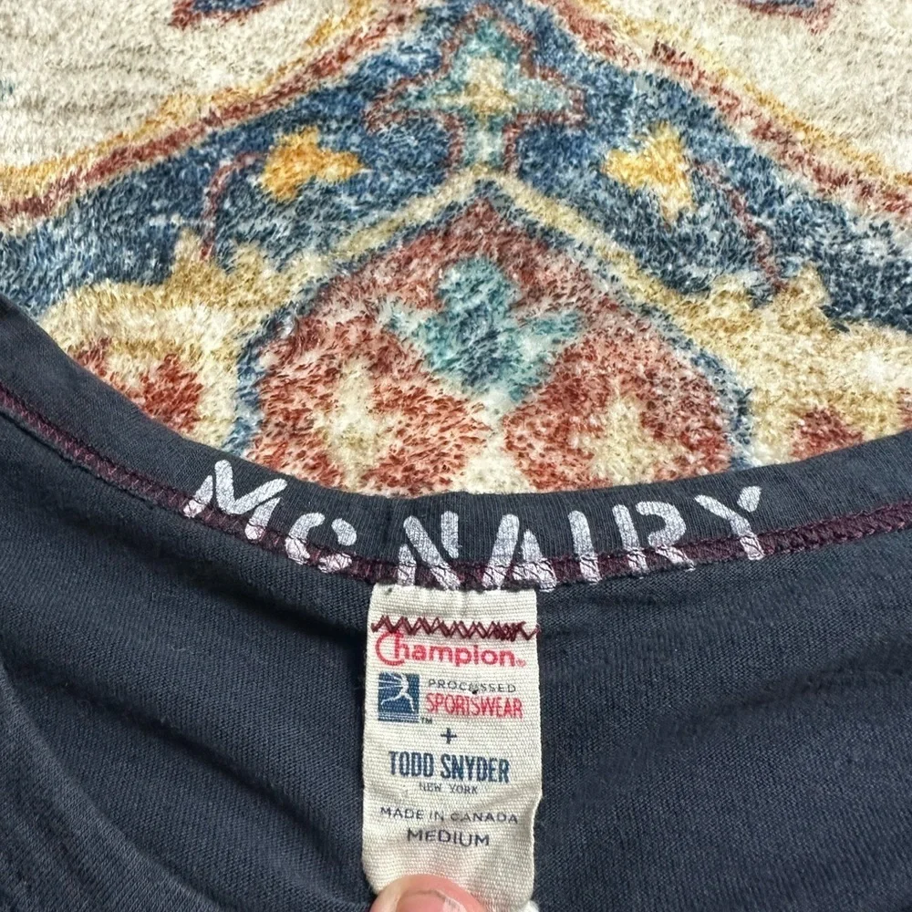 Vintage Champion Mark McNairy Flower T-shirt Medium - Picture 3 of 6